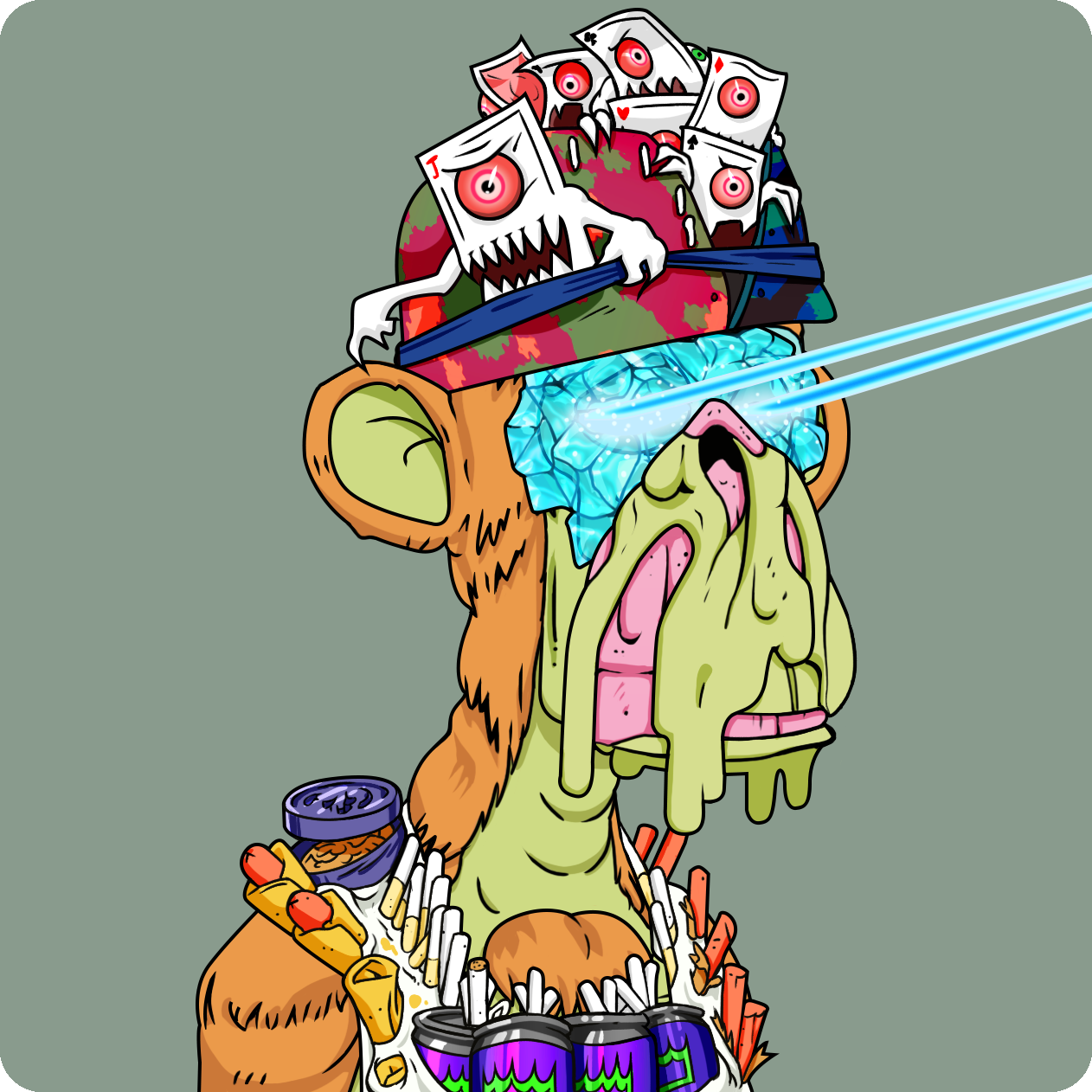 Yuga Labs - Mutant Ape Yacht Club - NFT # 5466