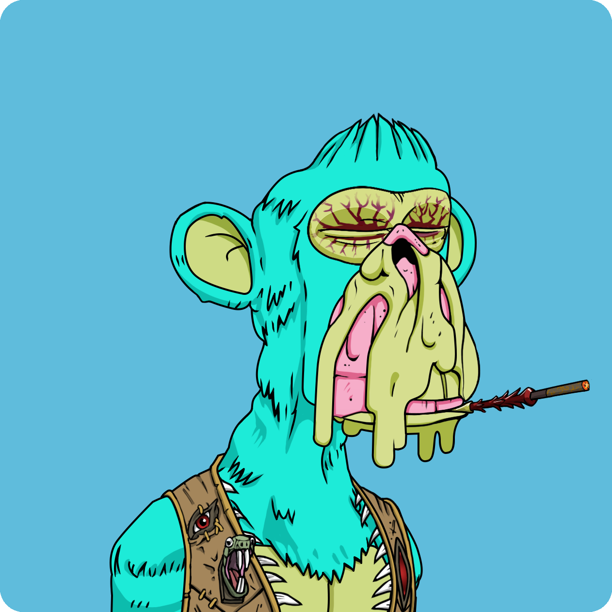 Yuga Labs - Mutant Ape Yacht Club - NFT # 4448