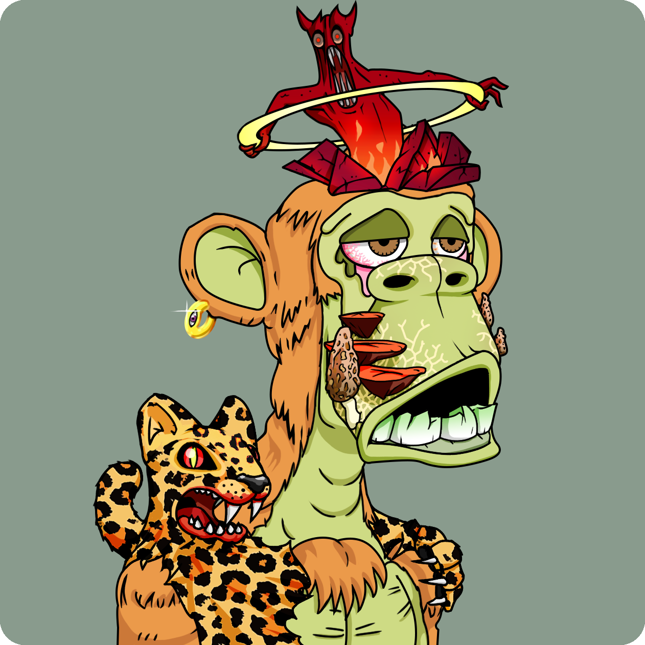 Yuga Labs - Mutant Ape Yacht Club - NFT # 22488