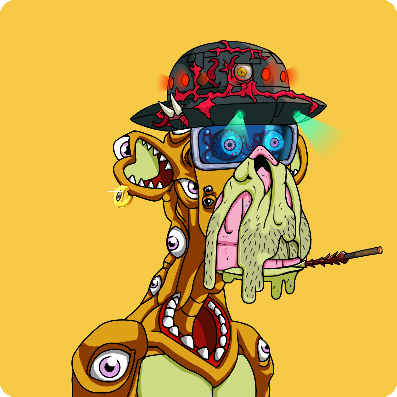 Yuga Labs - Mutant Ape Yacht Club - NFT # 27086