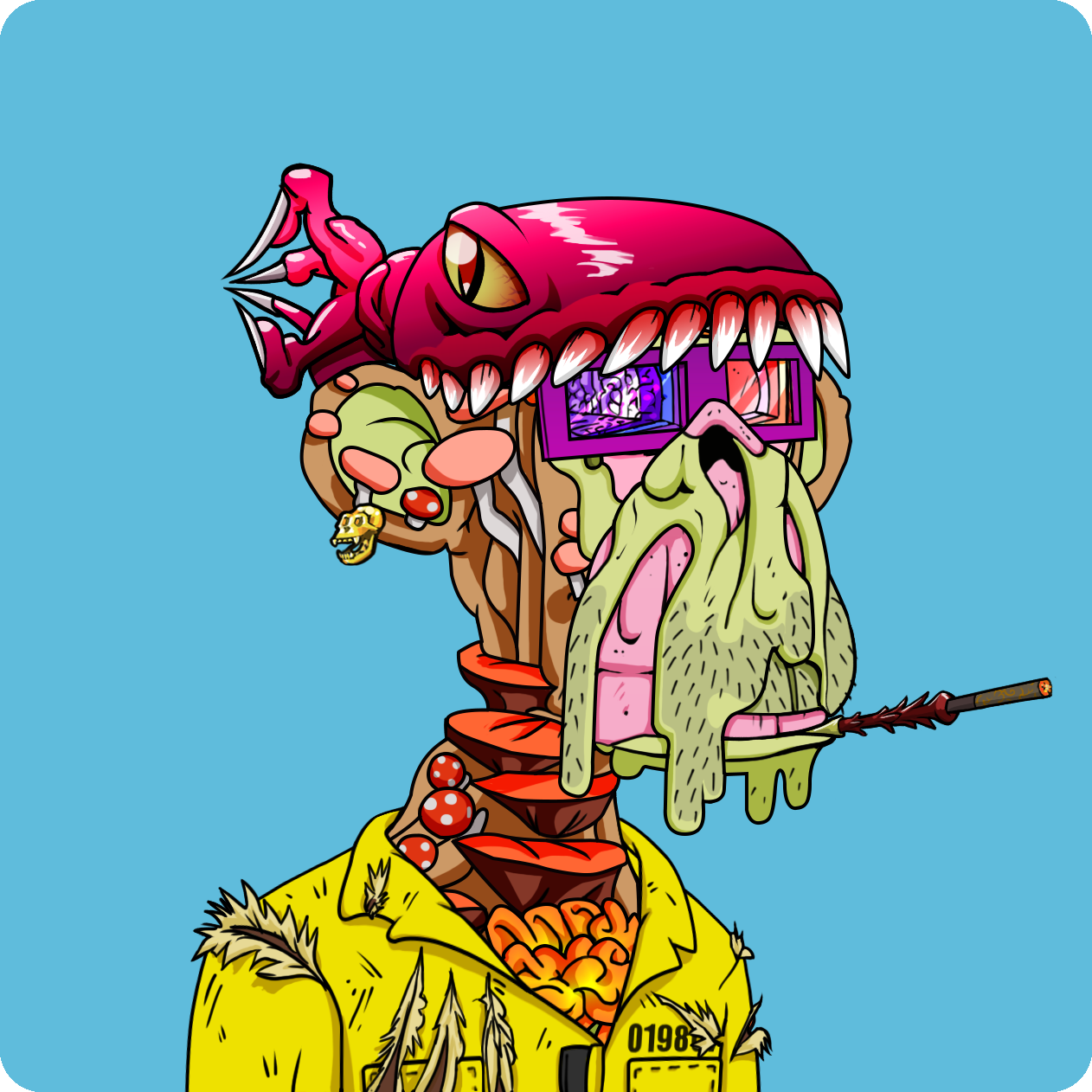 Yuga Labs - Mutant Ape Yacht Club - NFT # 27358