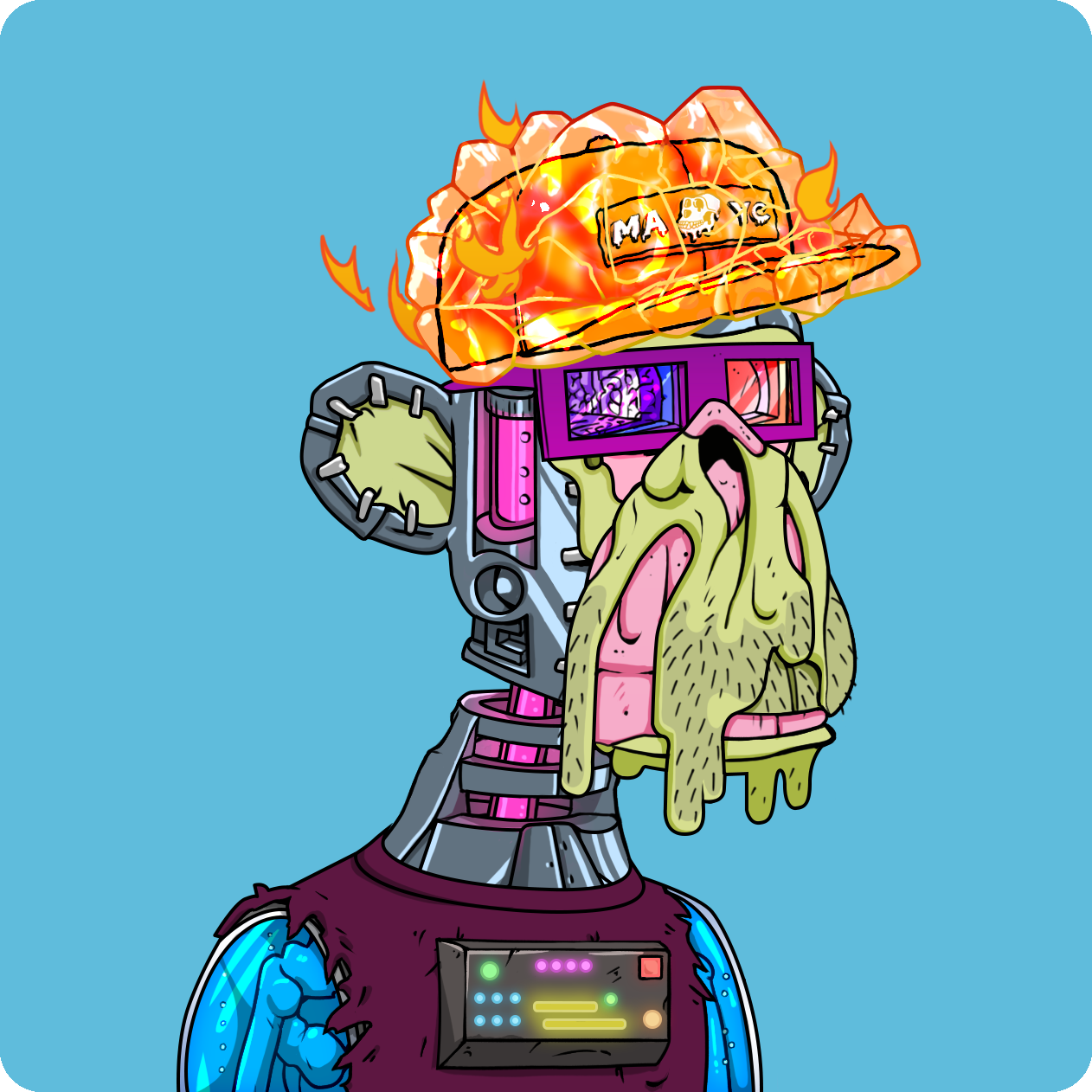 Yuga Labs - Mutant Ape Yacht Club - NFT # 1498