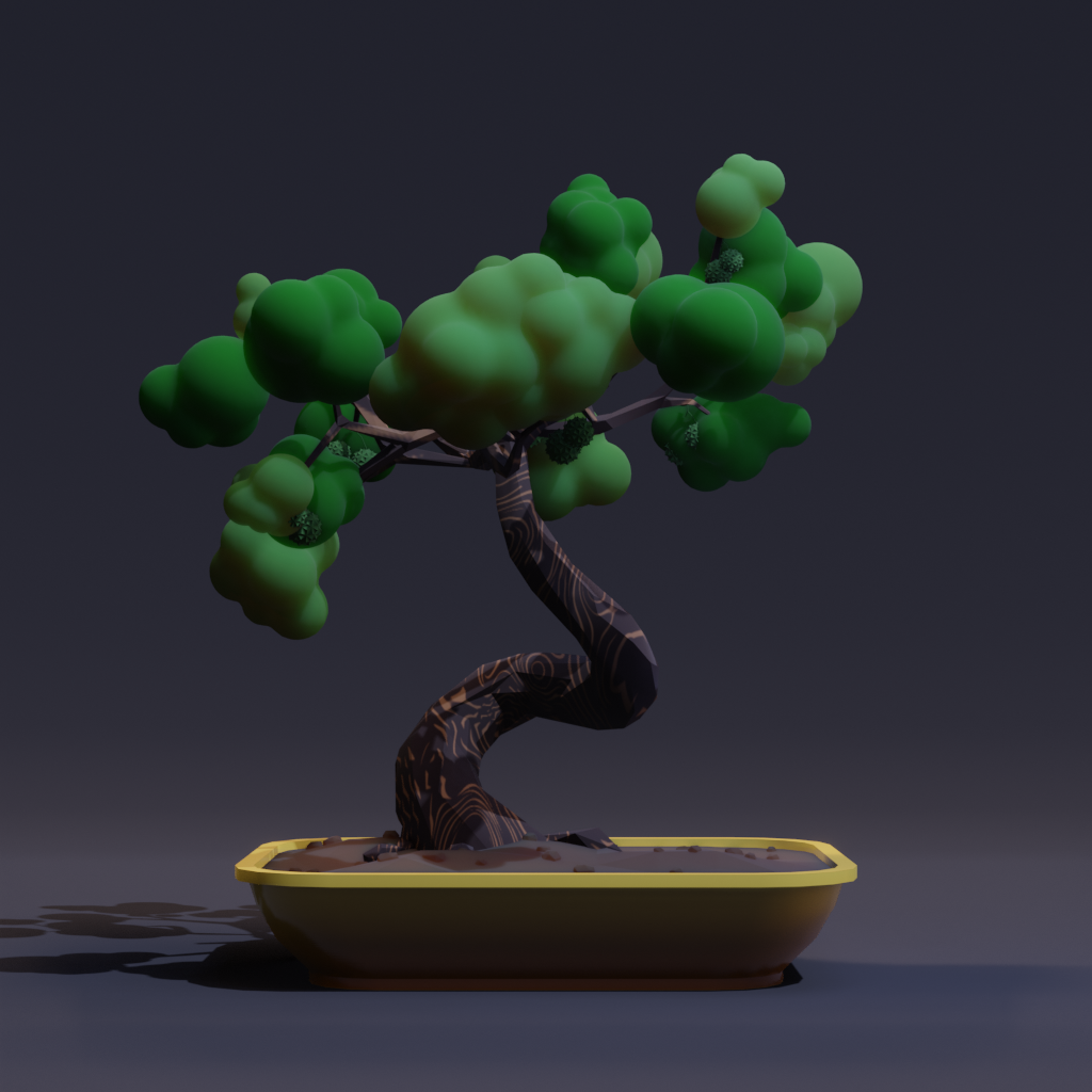 ZENFT Garden Society - Bonsai - Bonsai #8744 - NFT # 8744