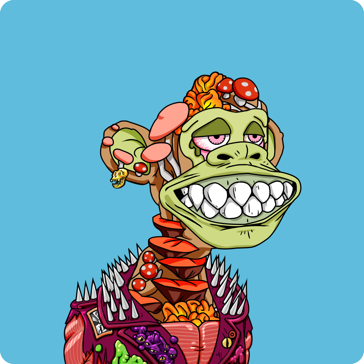 Yuga Labs - Mutant Ape Yacht Club - NFT # 1238