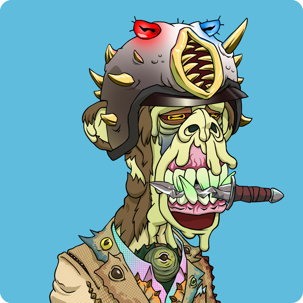 Yuga Labs - Mutant Ape Yacht Club - NFT # 24021