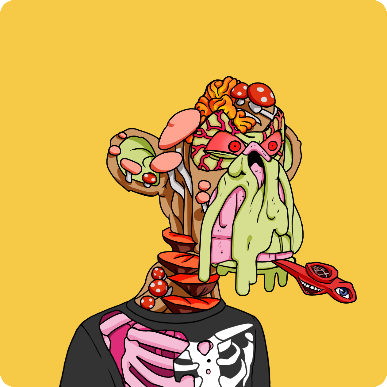 Yuga Labs - Mutant Ape Yacht Club - NFT # 6176