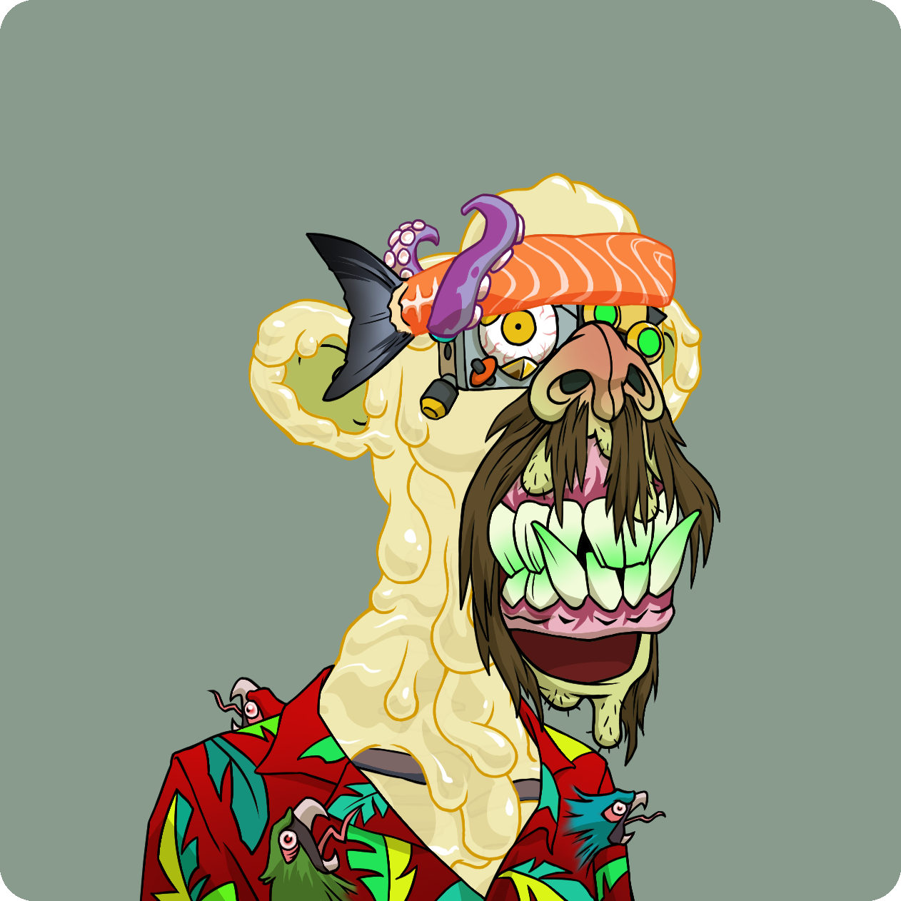 Yuga Labs - Mutant Ape Yacht Club - NFT # 24183