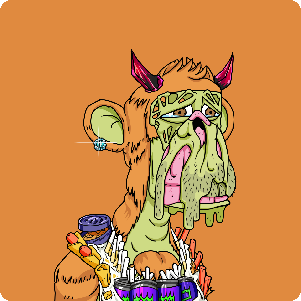 Yuga Labs - Mutant Ape Yacht Club - NFT # 10160