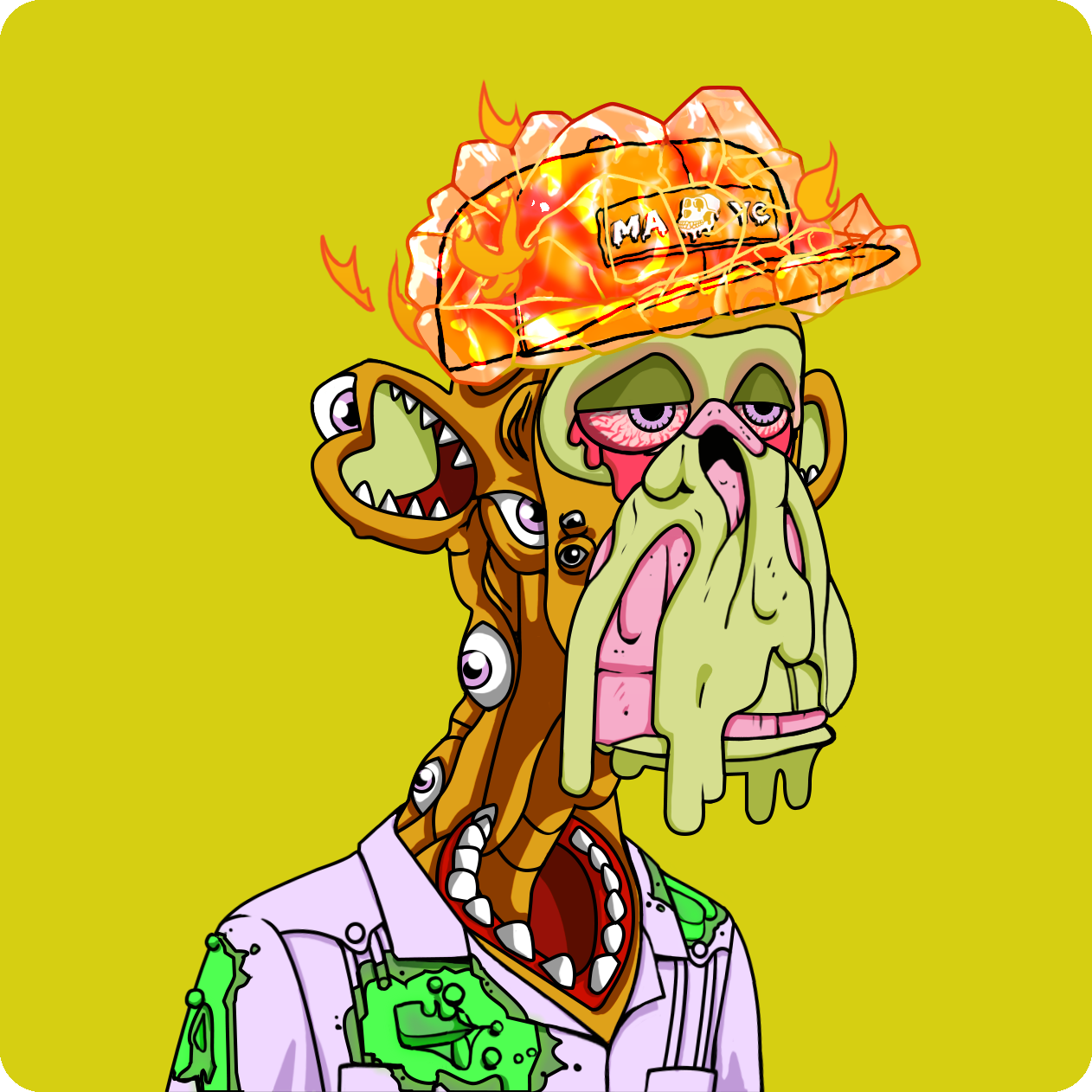 Yuga Labs - Mutant Ape Yacht Club - NFT # 6153