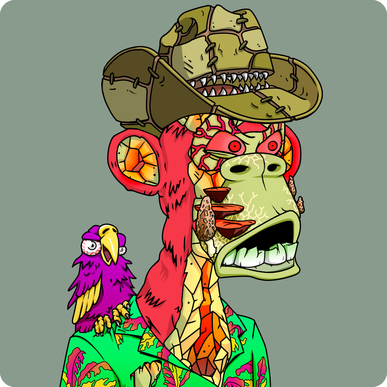 Yuga Labs - Mutant Ape Yacht Club - NFT # 20438