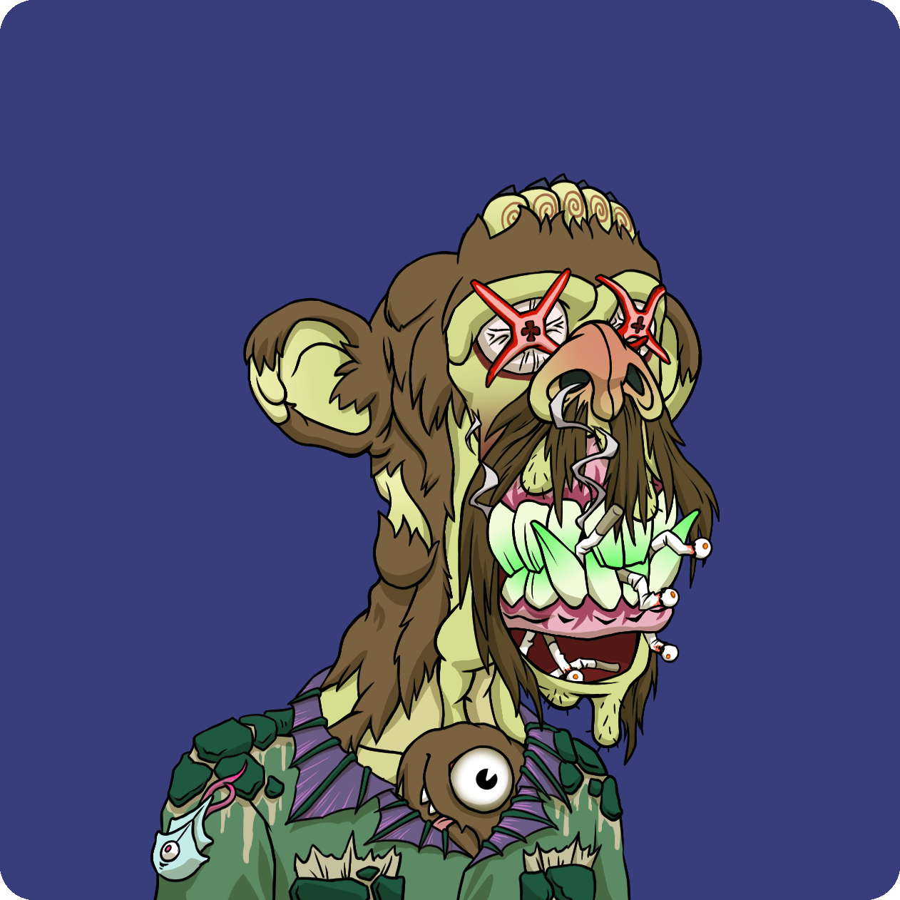 Yuga Labs - Mutant Ape Yacht Club - NFT # 6085