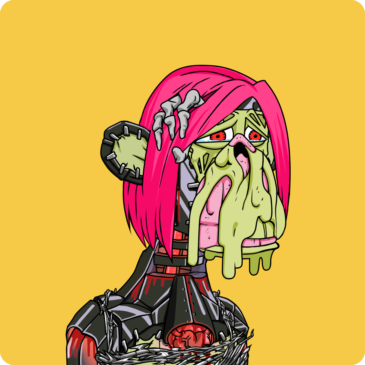 Yuga Labs - Mutant Ape Yacht Club - NFT # 91