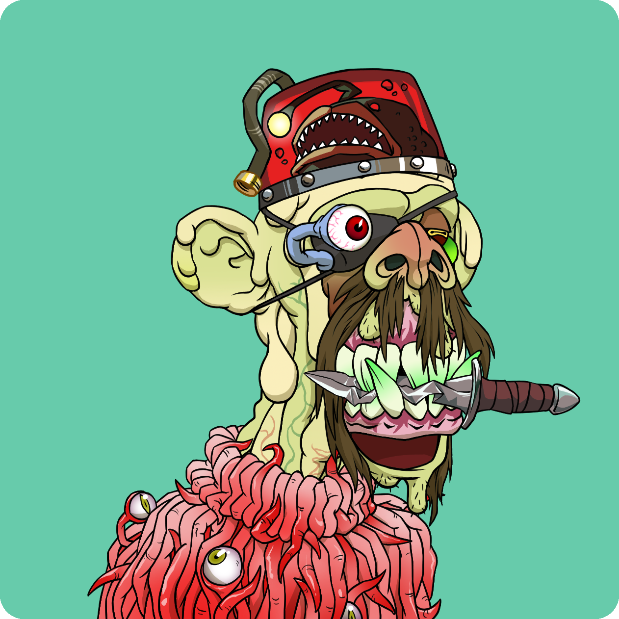 Yuga Labs - Mutant Ape Yacht Club - NFT # 19493