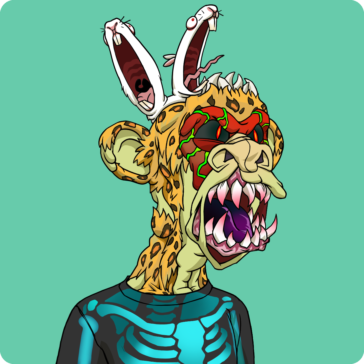 Yuga Labs - Mutant Ape Yacht Club - NFT # 12627