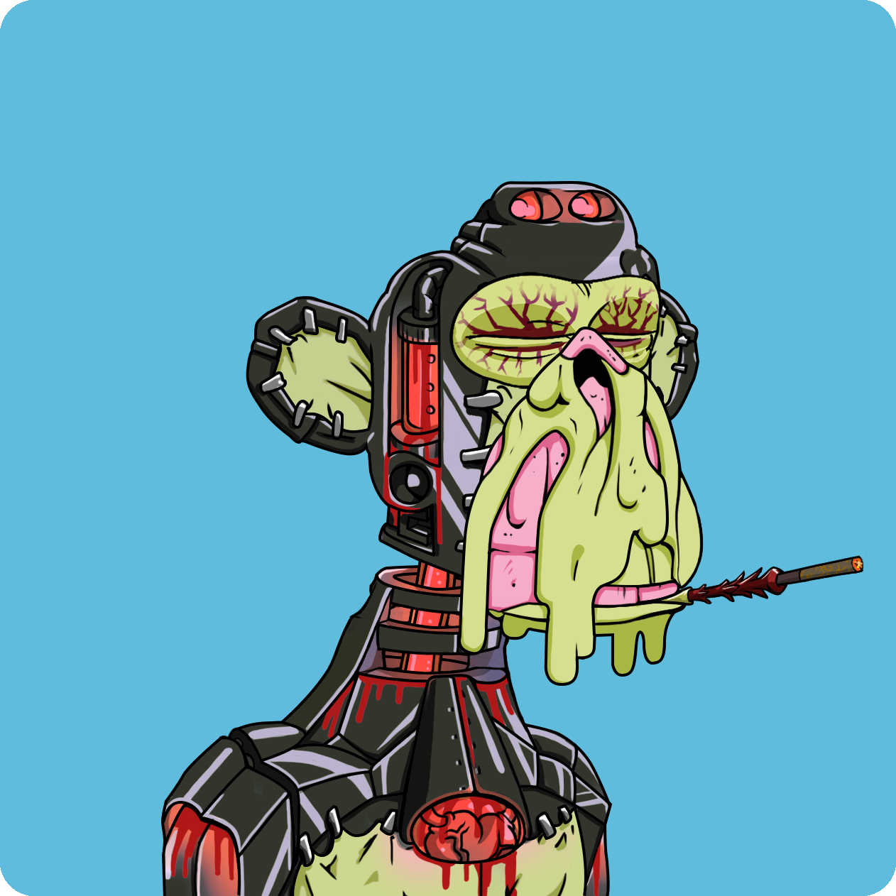 Yuga Labs - Mutant Ape Yacht Club - NFT # 3710