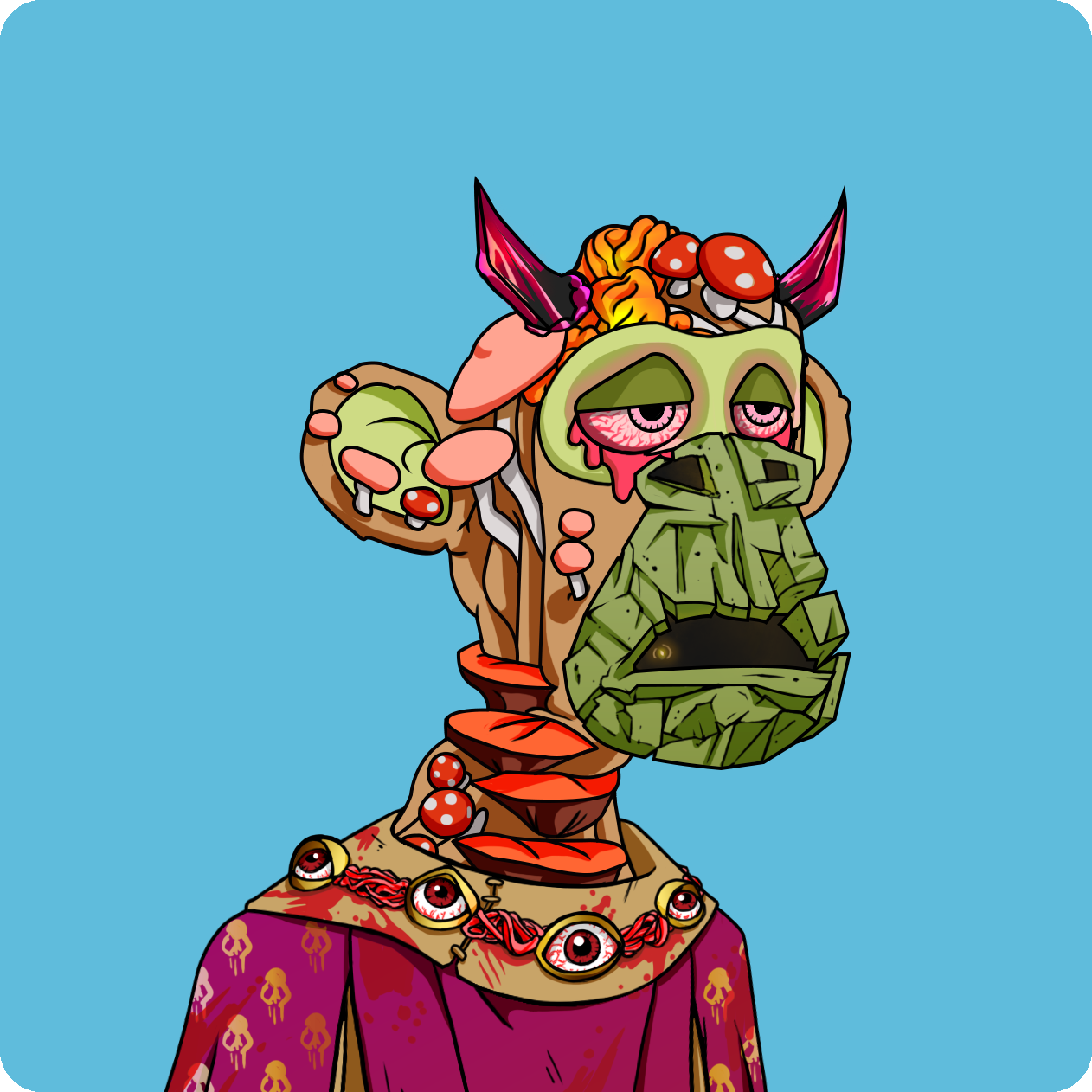 Yuga Labs - Mutant Ape Yacht Club - NFT # 8032