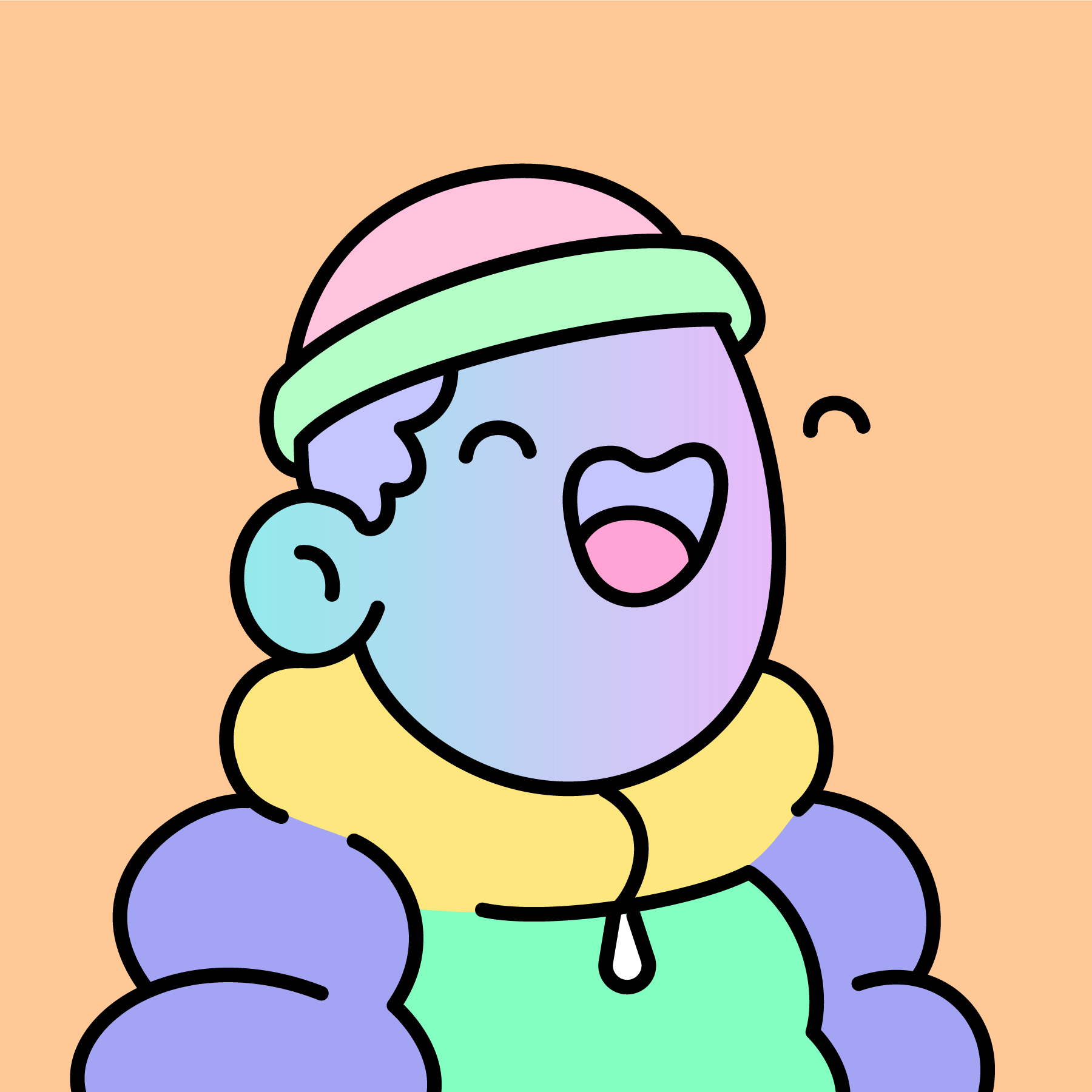 The Doodles Founders - Doodles - Doodle #8216 - NFT # 8216