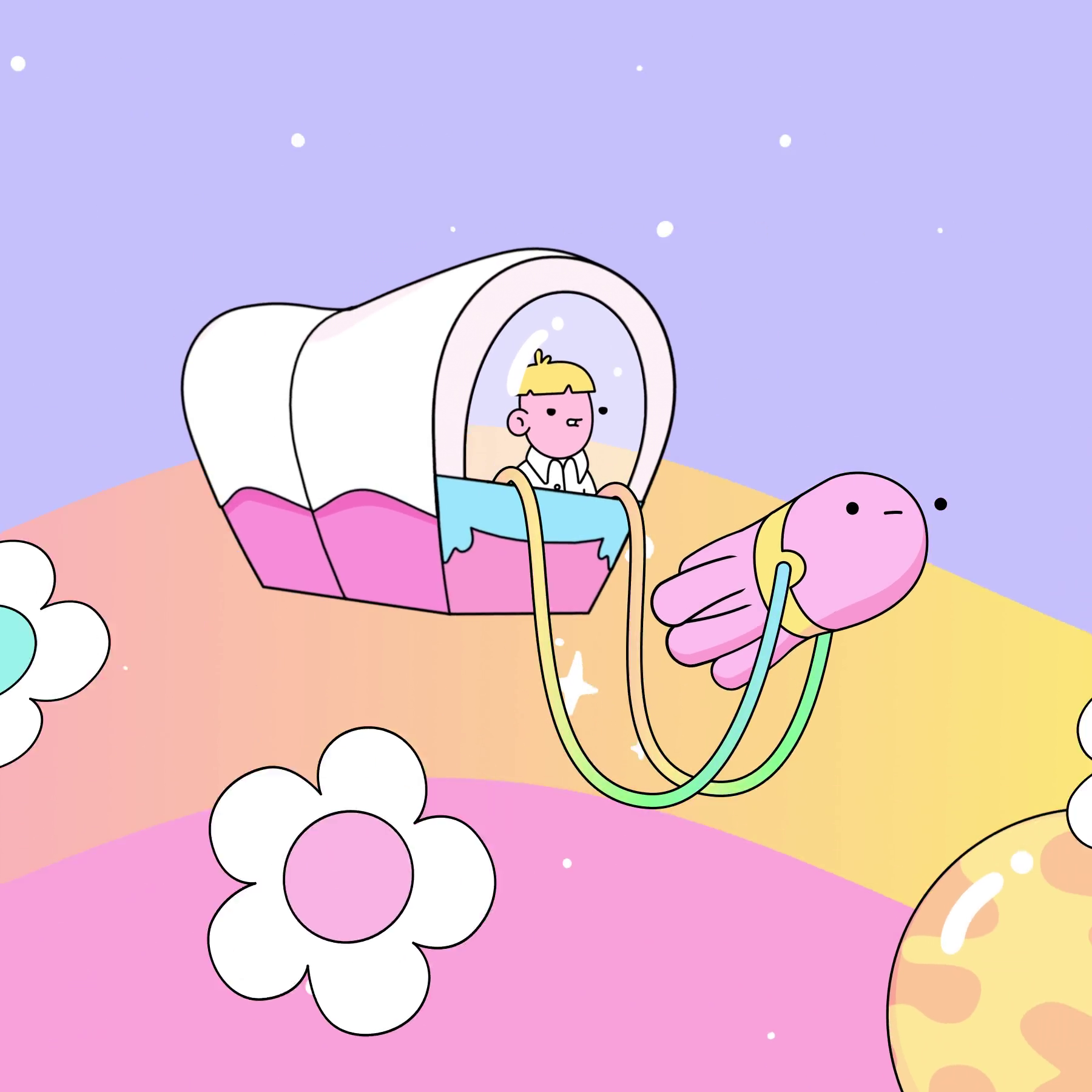 The Doodles Founders - Space Doodles - Space Doodle #424 - NFT # 424