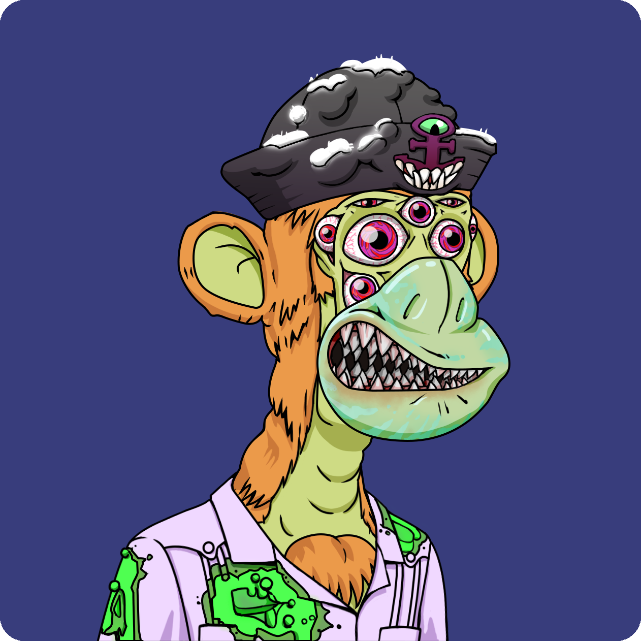 Yuga Labs - Mutant Ape Yacht Club - NFT # 18636