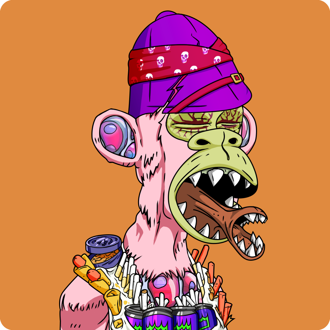 Yuga Labs - Mutant Ape Yacht Club - NFT # 8817