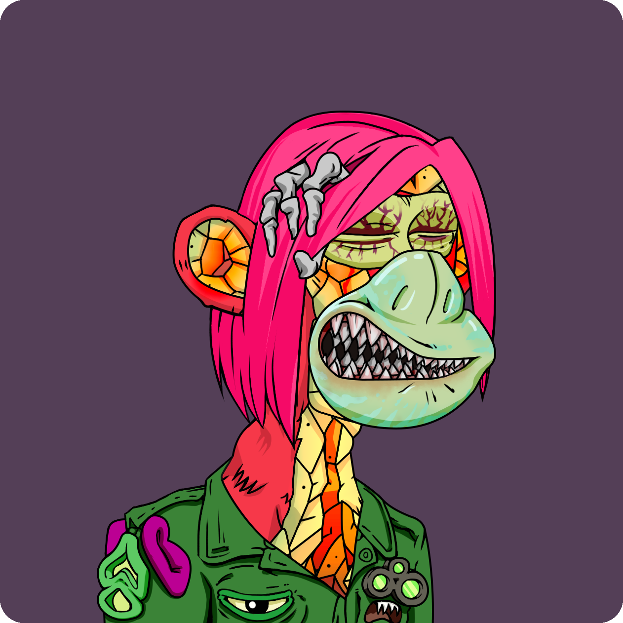 Yuga Labs - Mutant Ape Yacht Club - NFT # 10066