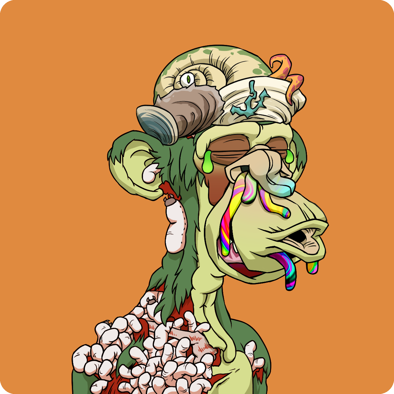 Yuga Labs - Mutant Ape Yacht Club - NFT # 18589