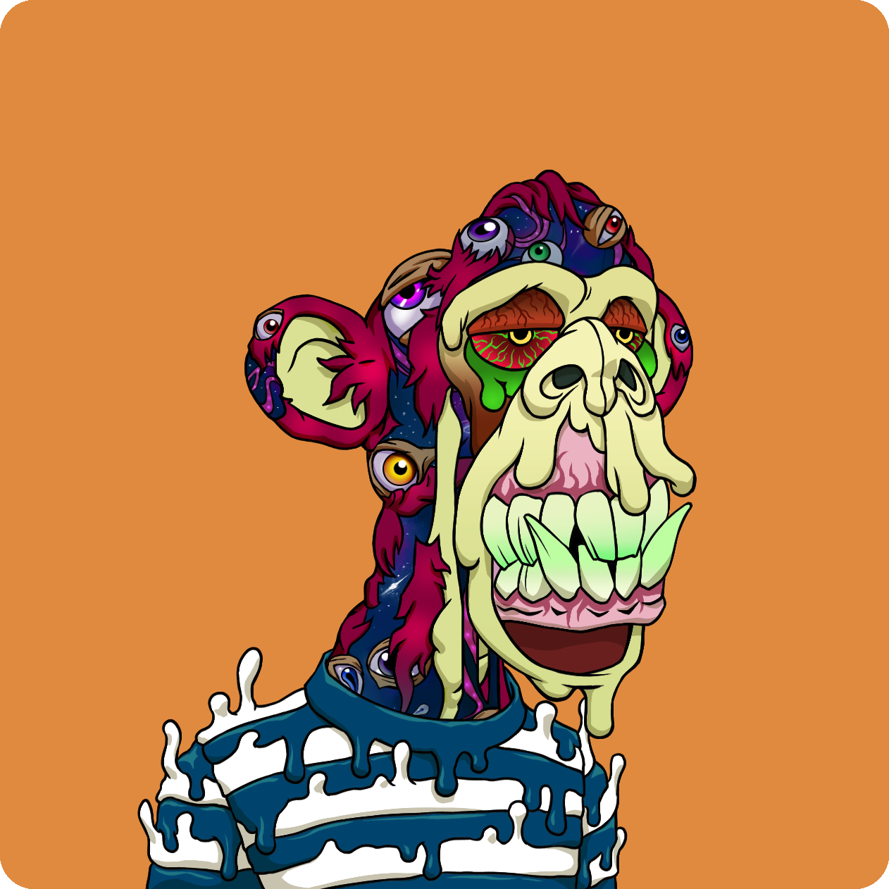 Yuga Labs - Mutant Ape Yacht Club - NFT # 3550