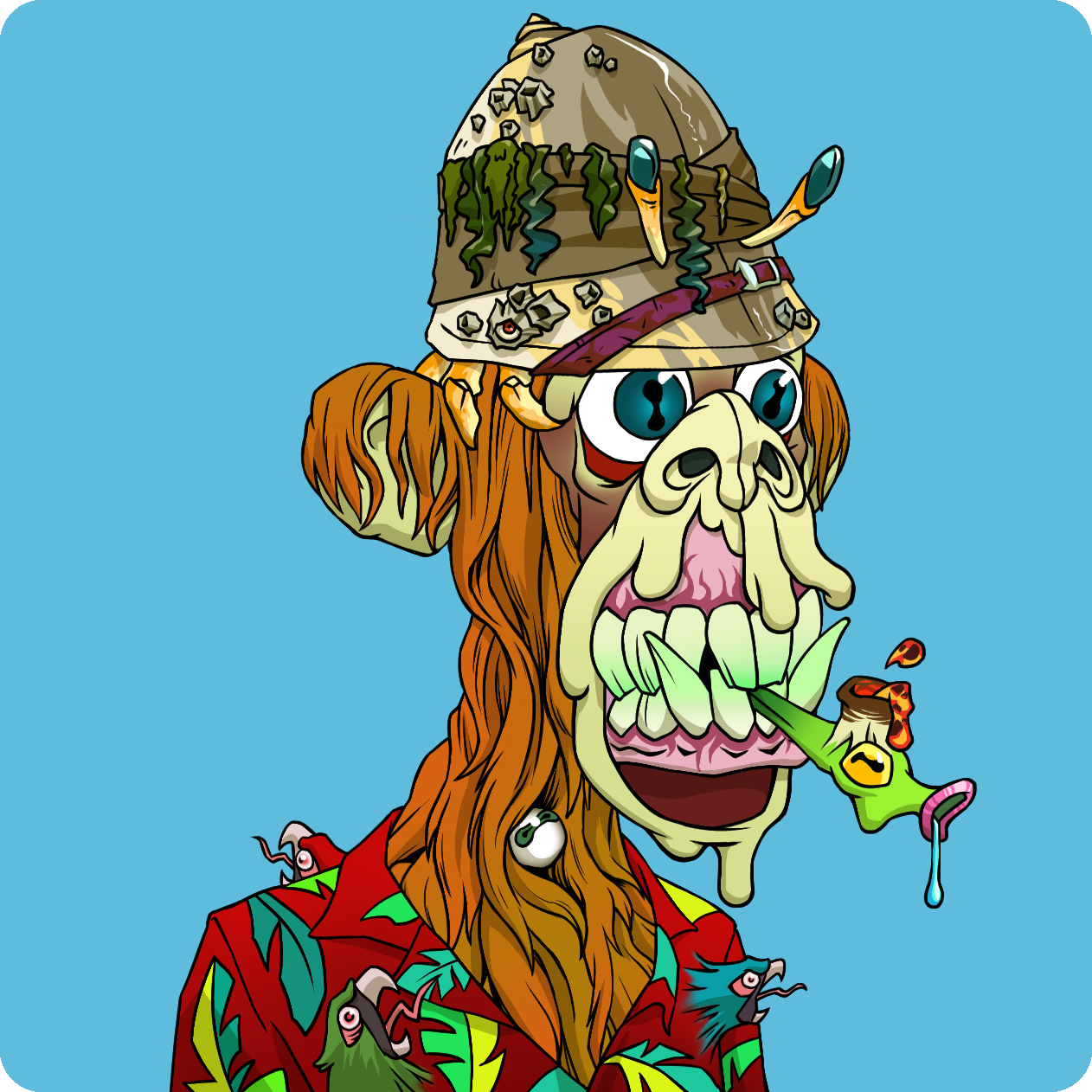 Yuga Labs - Mutant Ape Yacht Club - NFT # 5554