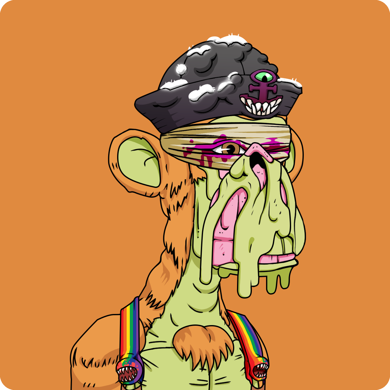 Yuga Labs - Mutant Ape Yacht Club - NFT # 4206