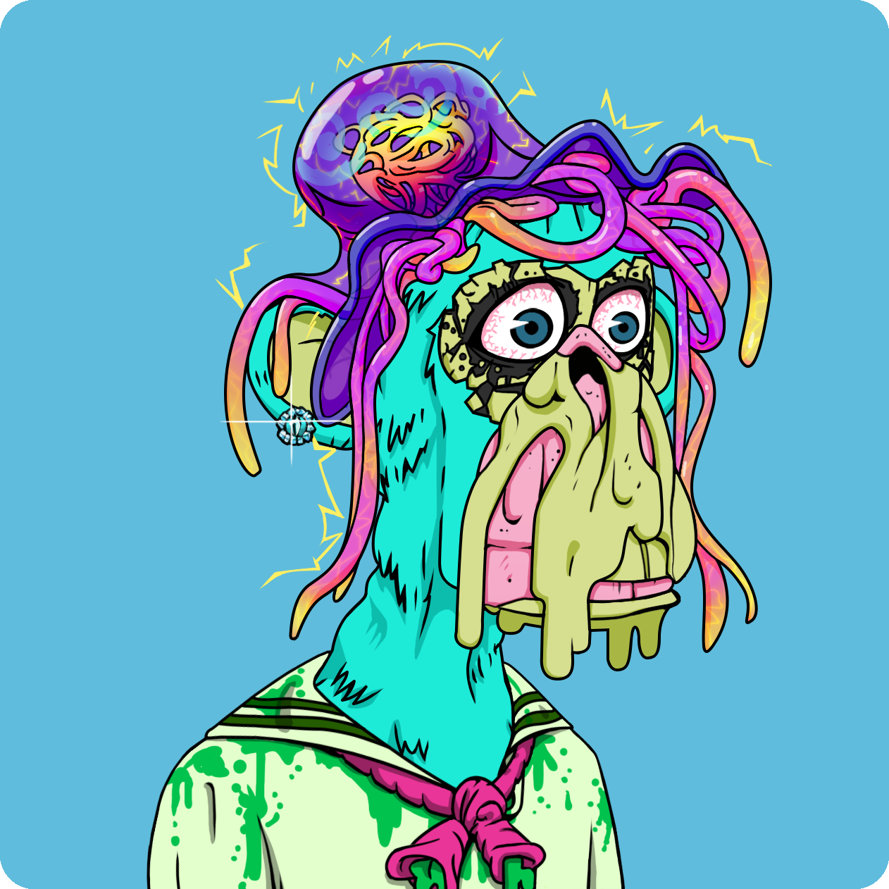 Yuga Labs - Mutant Ape Yacht Club - NFT # 4624