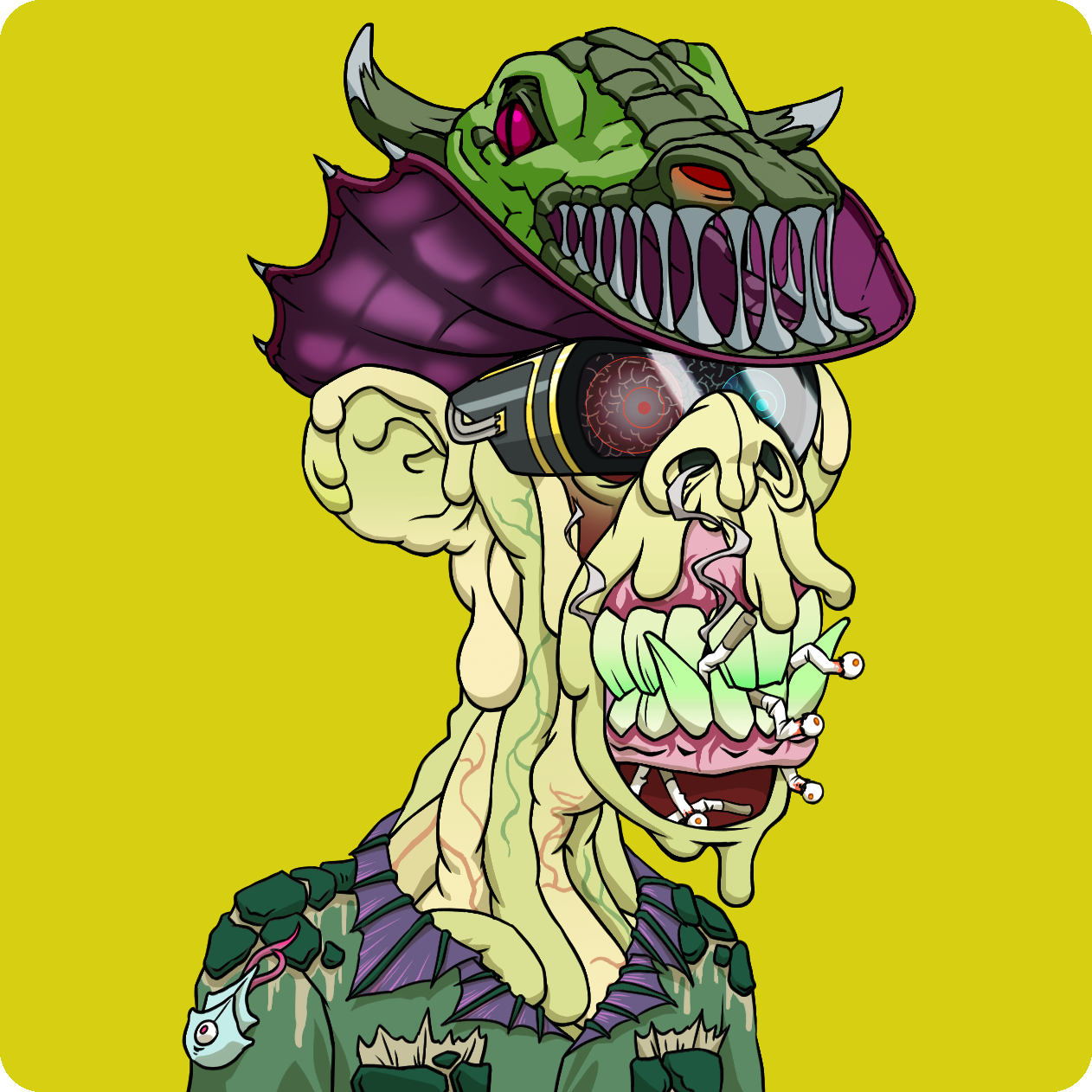 Yuga Labs - Mutant Ape Yacht Club - NFT # 8917