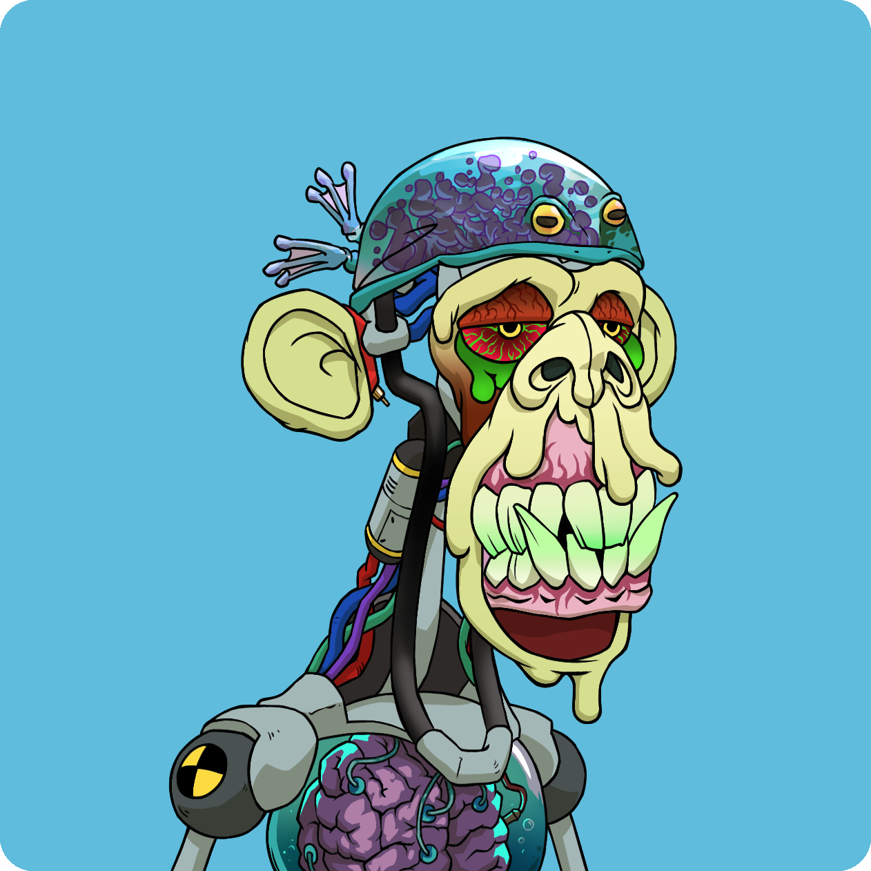 Yuga Labs - Mutant Ape Yacht Club - NFT # 19017