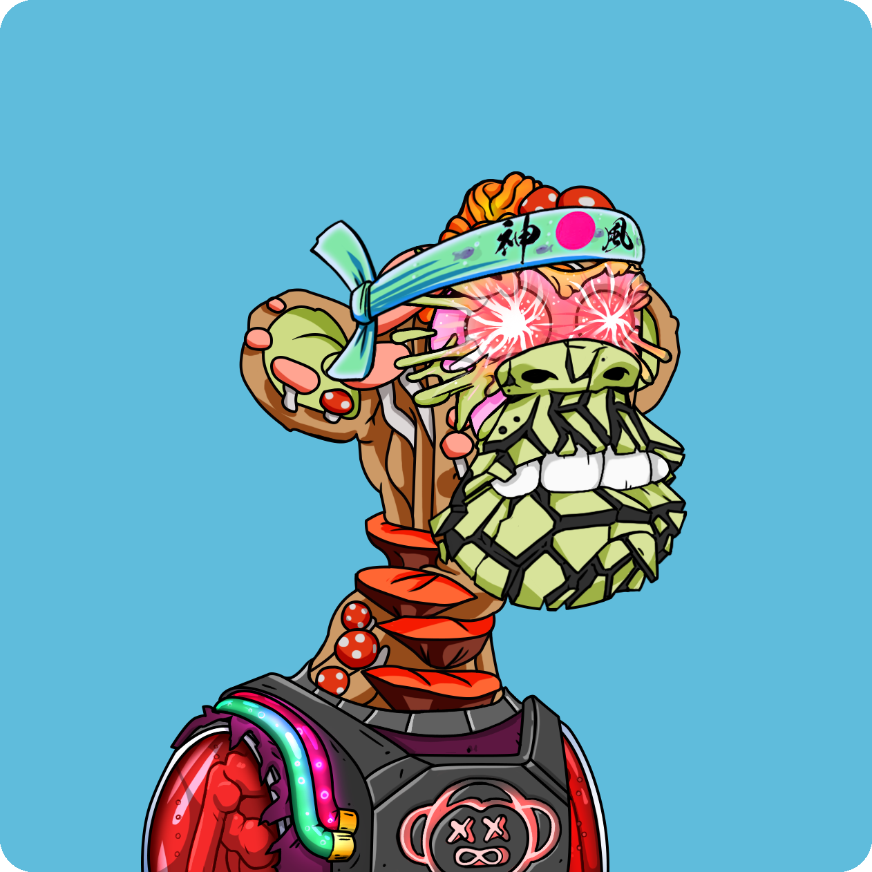 Yuga Labs - Mutant Ape Yacht Club - NFT # 14722