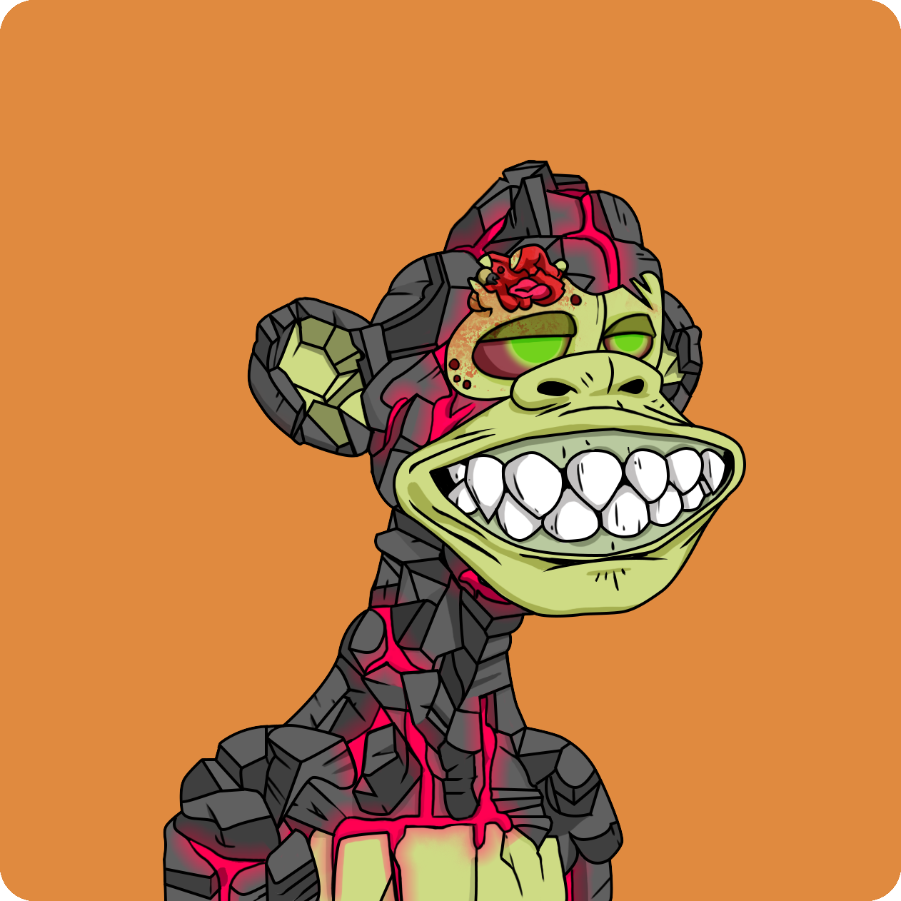 Yuga Labs - Mutant Ape Yacht Club - NFT # 1278