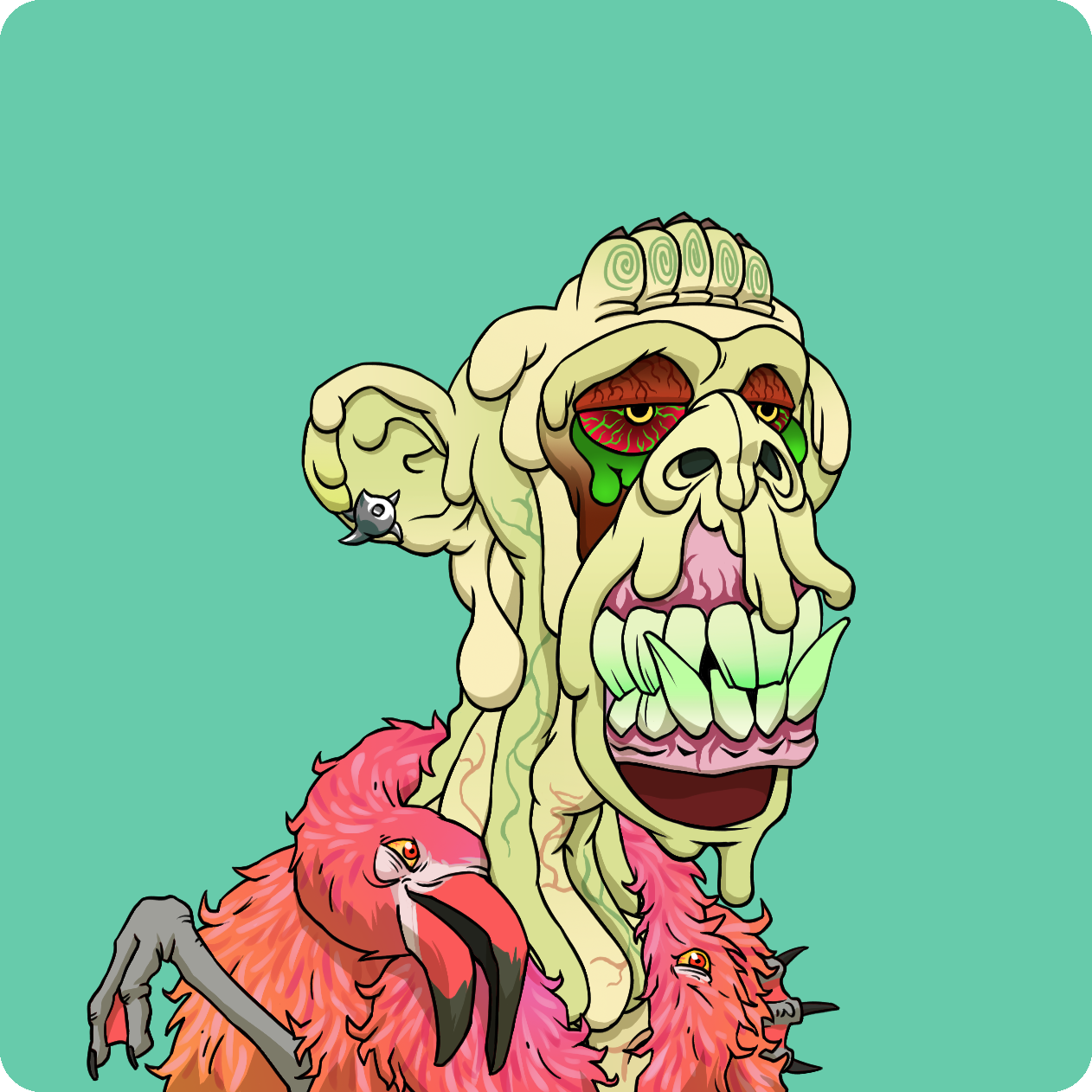 Yuga Labs - Mutant Ape Yacht Club - NFT # 16473