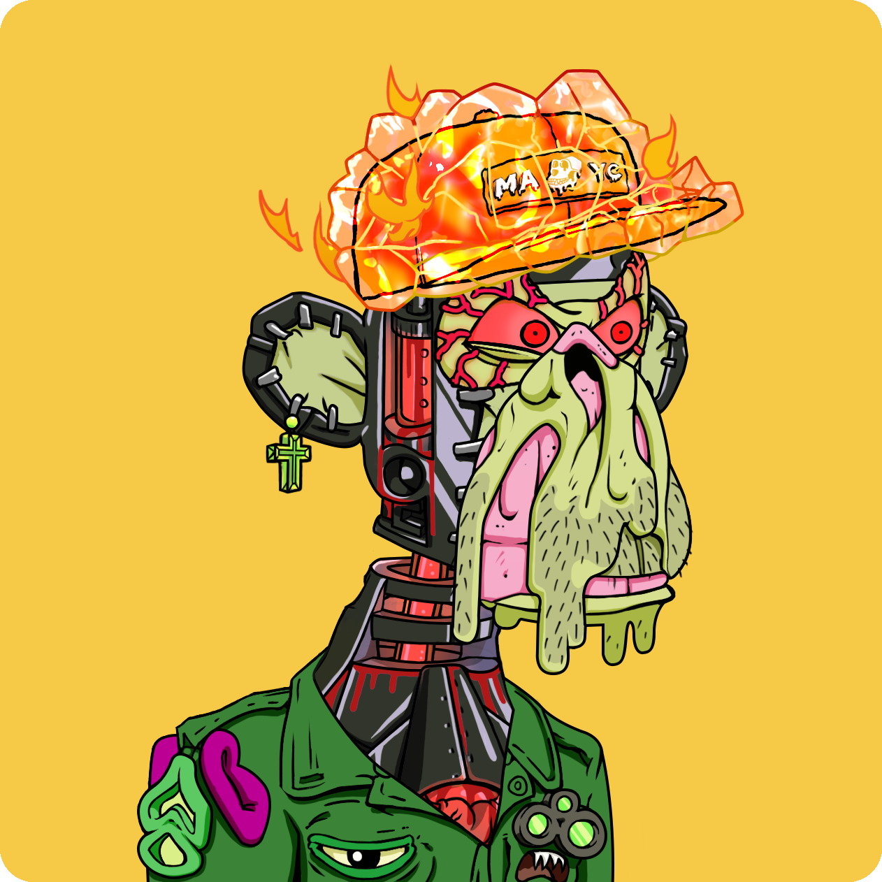 Yuga Labs - Mutant Ape Yacht Club - NFT # 10668