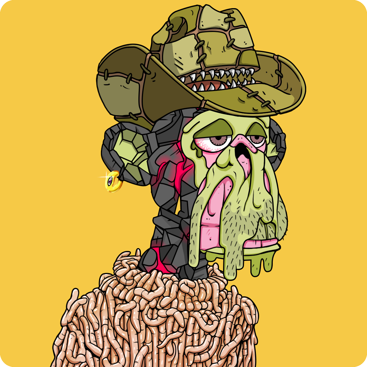 Yuga Labs - Mutant Ape Yacht Club - NFT # 15556