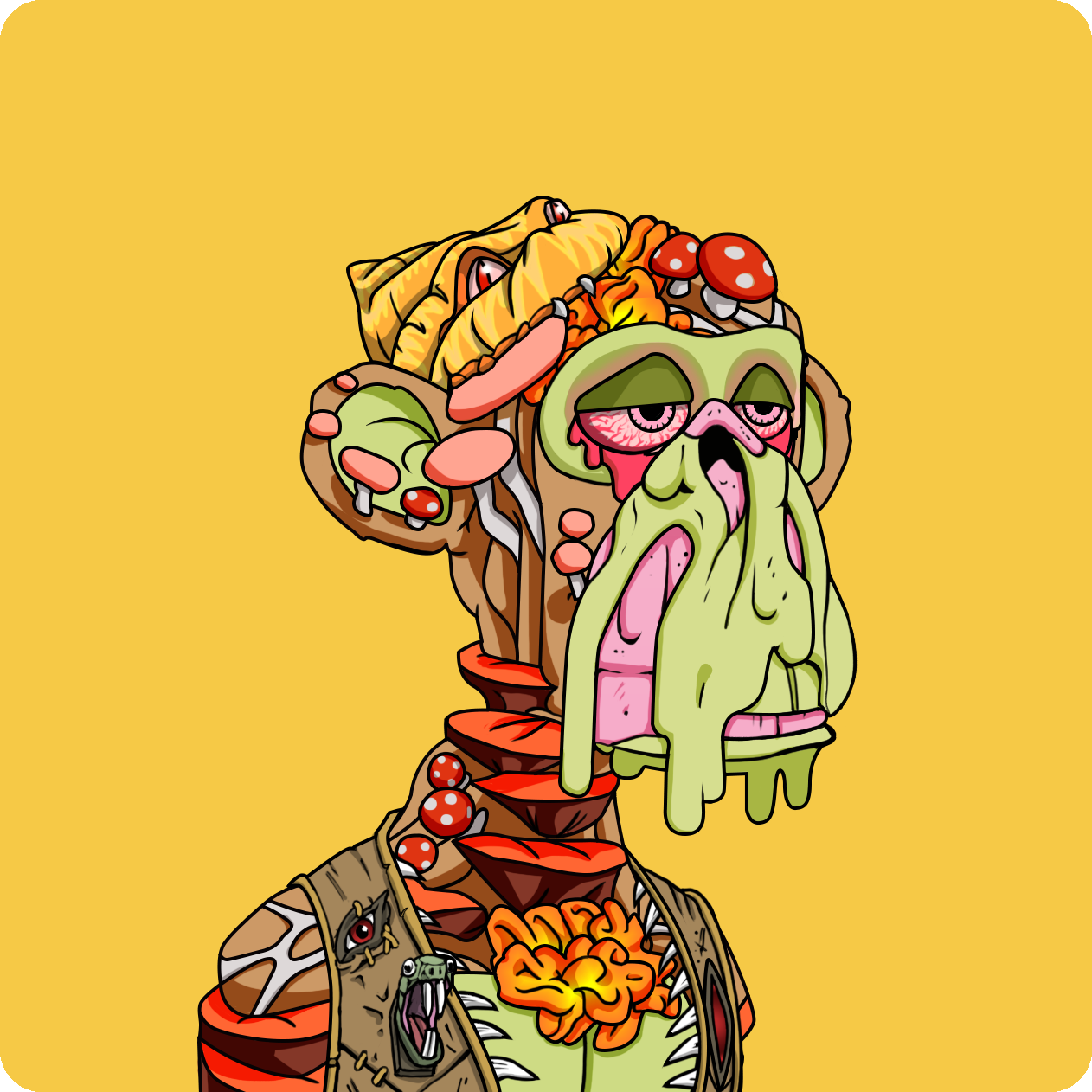 Yuga Labs - Mutant Ape Yacht Club - NFT # 15702