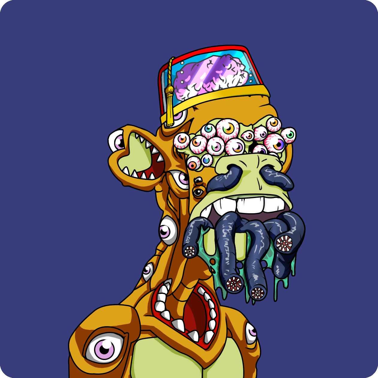 Yuga Labs - Mutant Ape Yacht Club - NFT # 2804