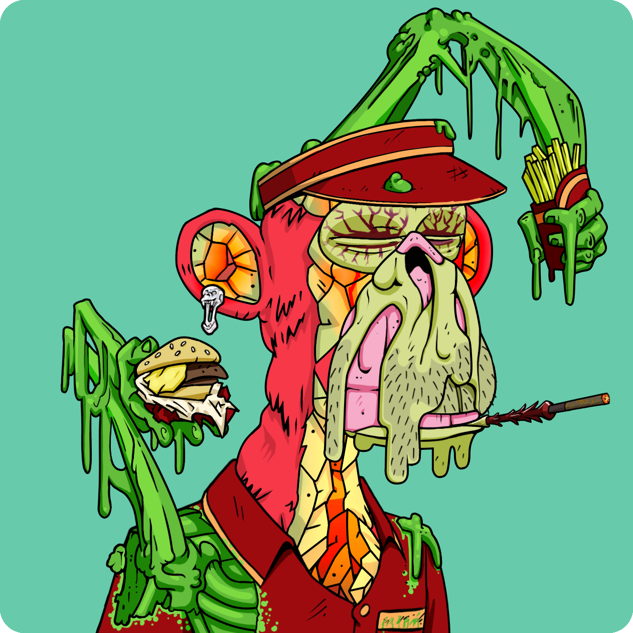 Yuga Labs - Mutant Ape Yacht Club - NFT # 16866