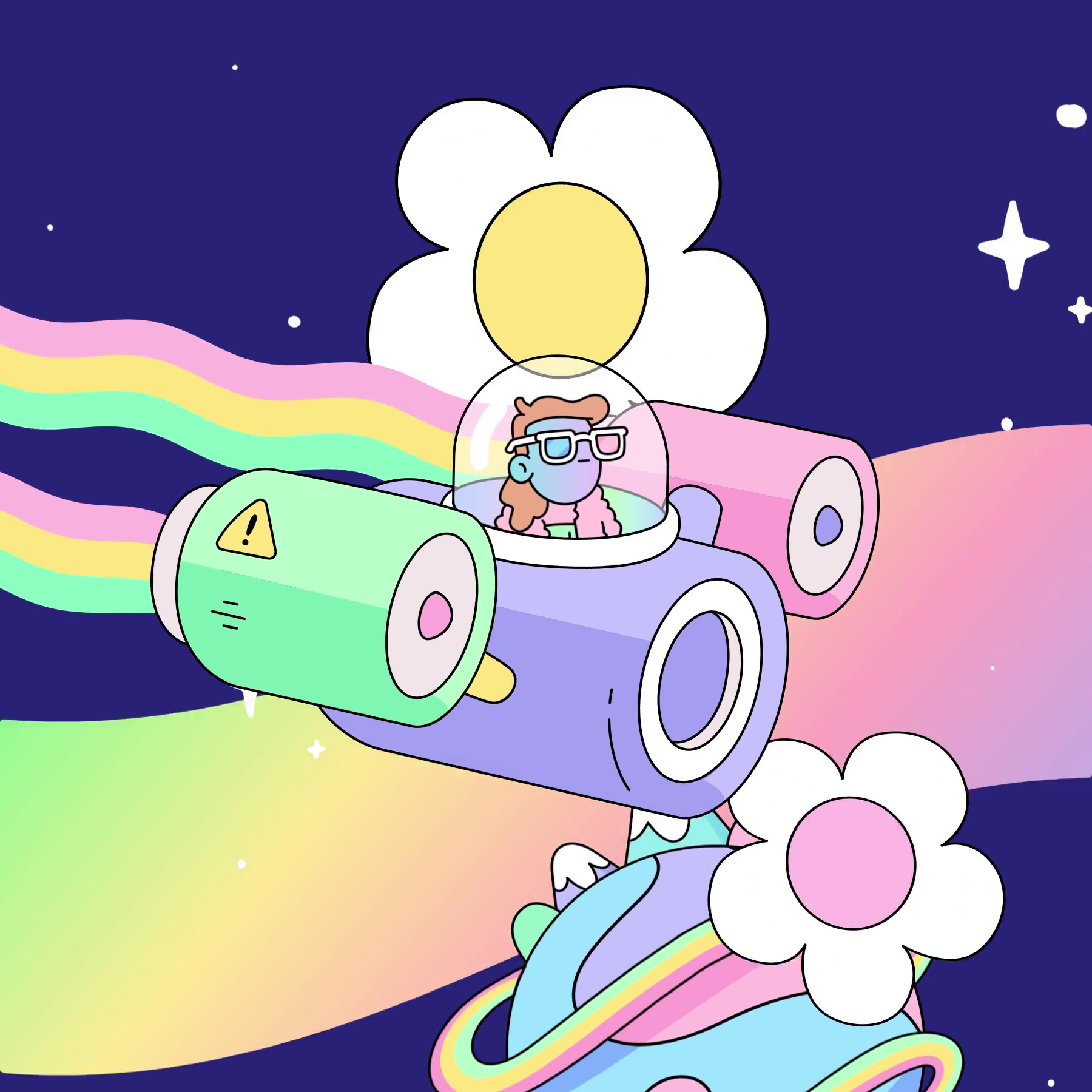 The Doodles Founders - Space Doodles - Space Doodle #534 - NFT # 534