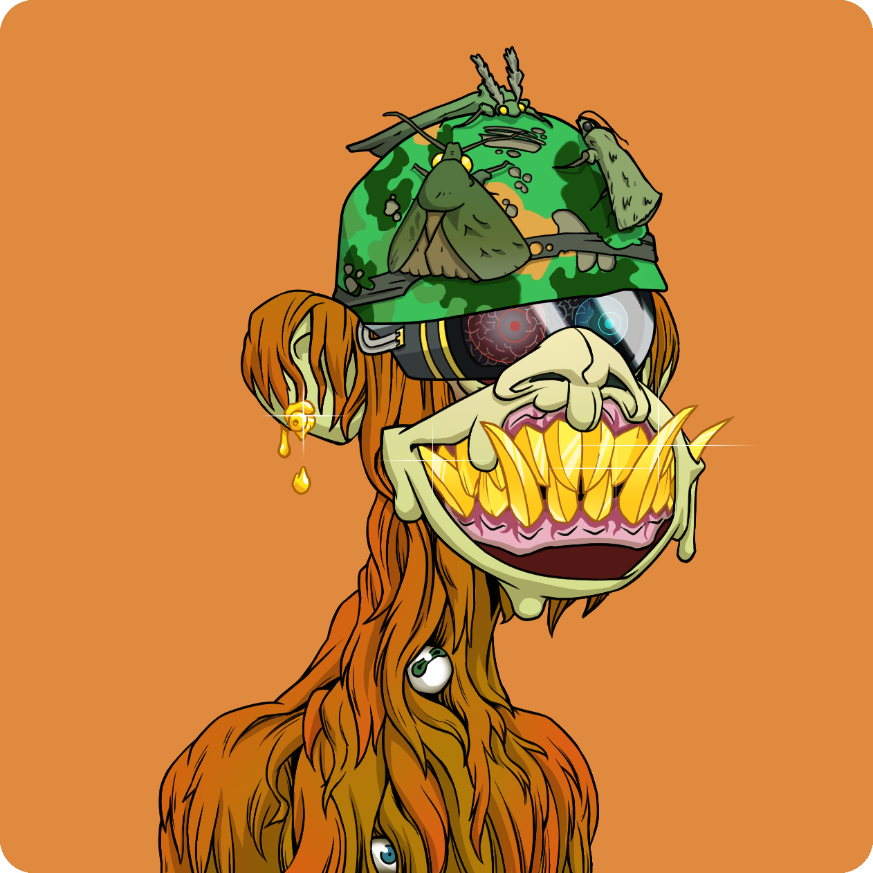 Yuga Labs - Mutant Ape Yacht Club - NFT # 17849