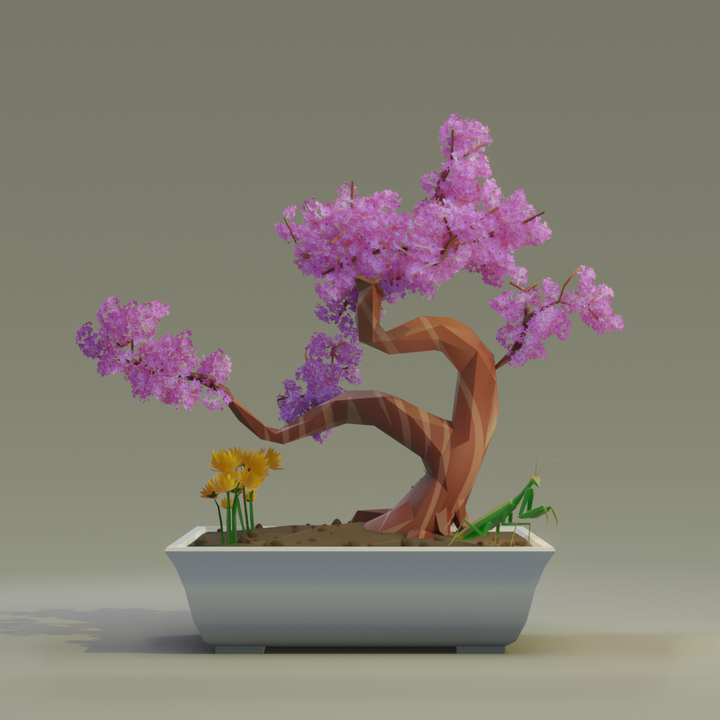 ZENFT Garden Society - Bonsai - Bonsai #8861 - NFT # 8861