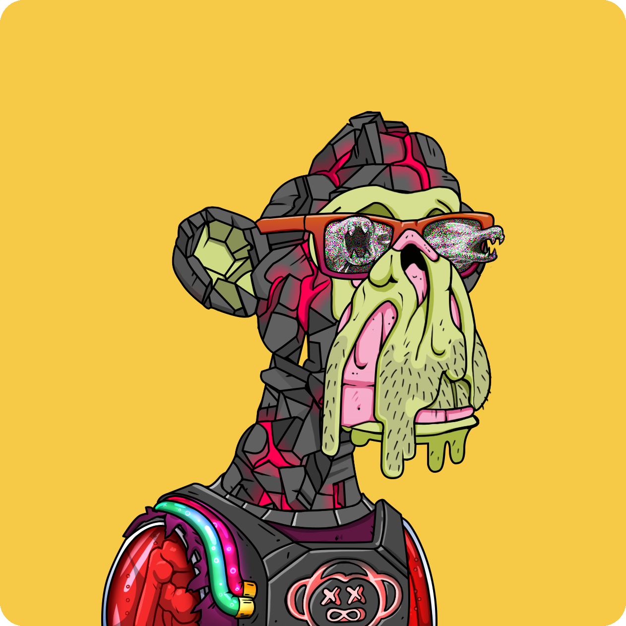 Yuga Labs - Mutant Ape Yacht Club - NFT # 9345