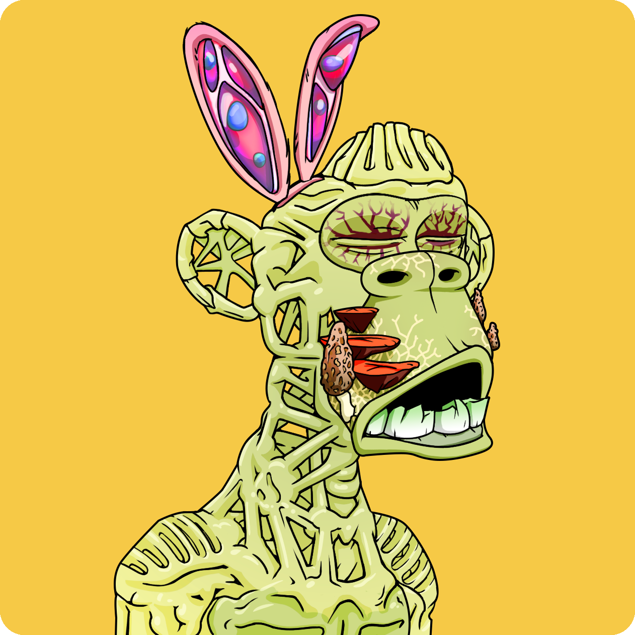 Yuga Labs - Mutant Ape Yacht Club - NFT # 8180