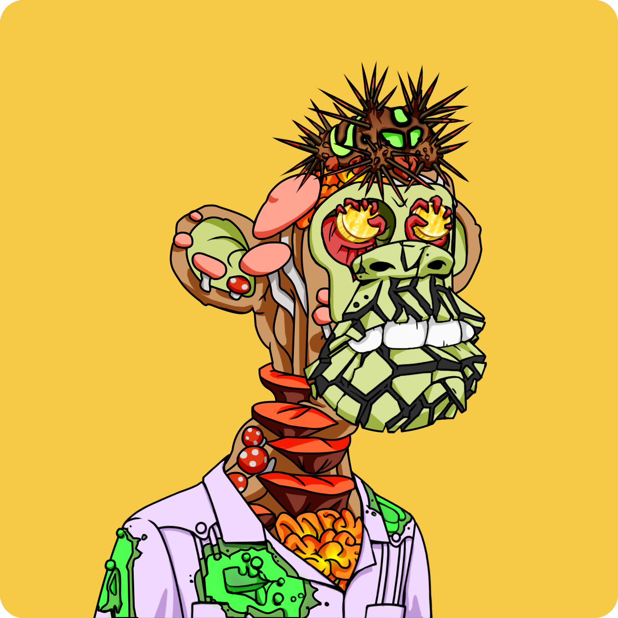 Yuga Labs - Mutant Ape Yacht Club - NFT # 6214