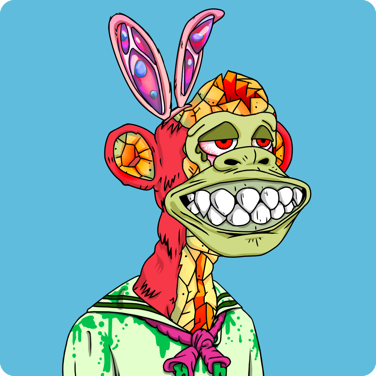 Yuga Labs - Mutant Ape Yacht Club - NFT # 25234