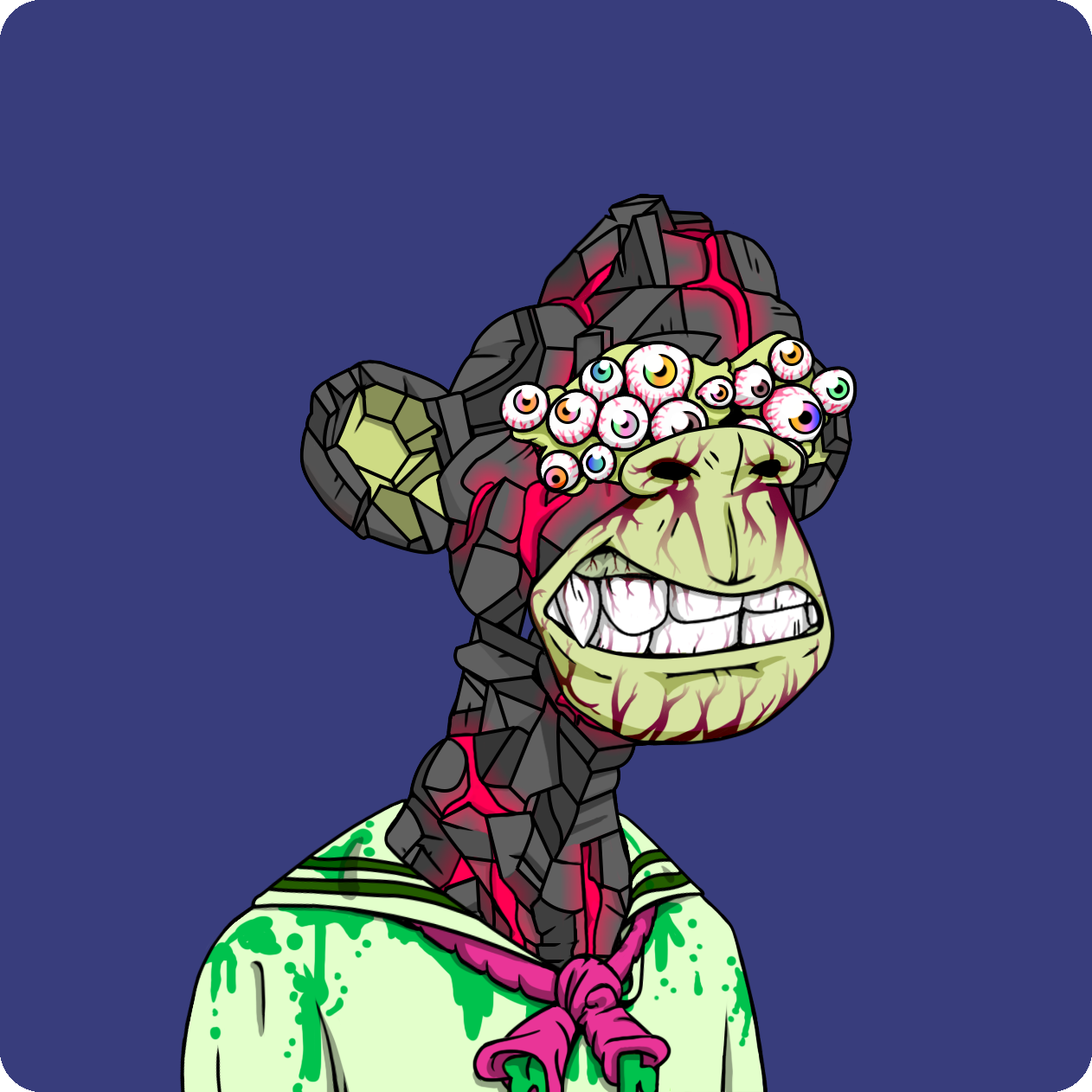 Yuga Labs - Mutant Ape Yacht Club - NFT # 24616