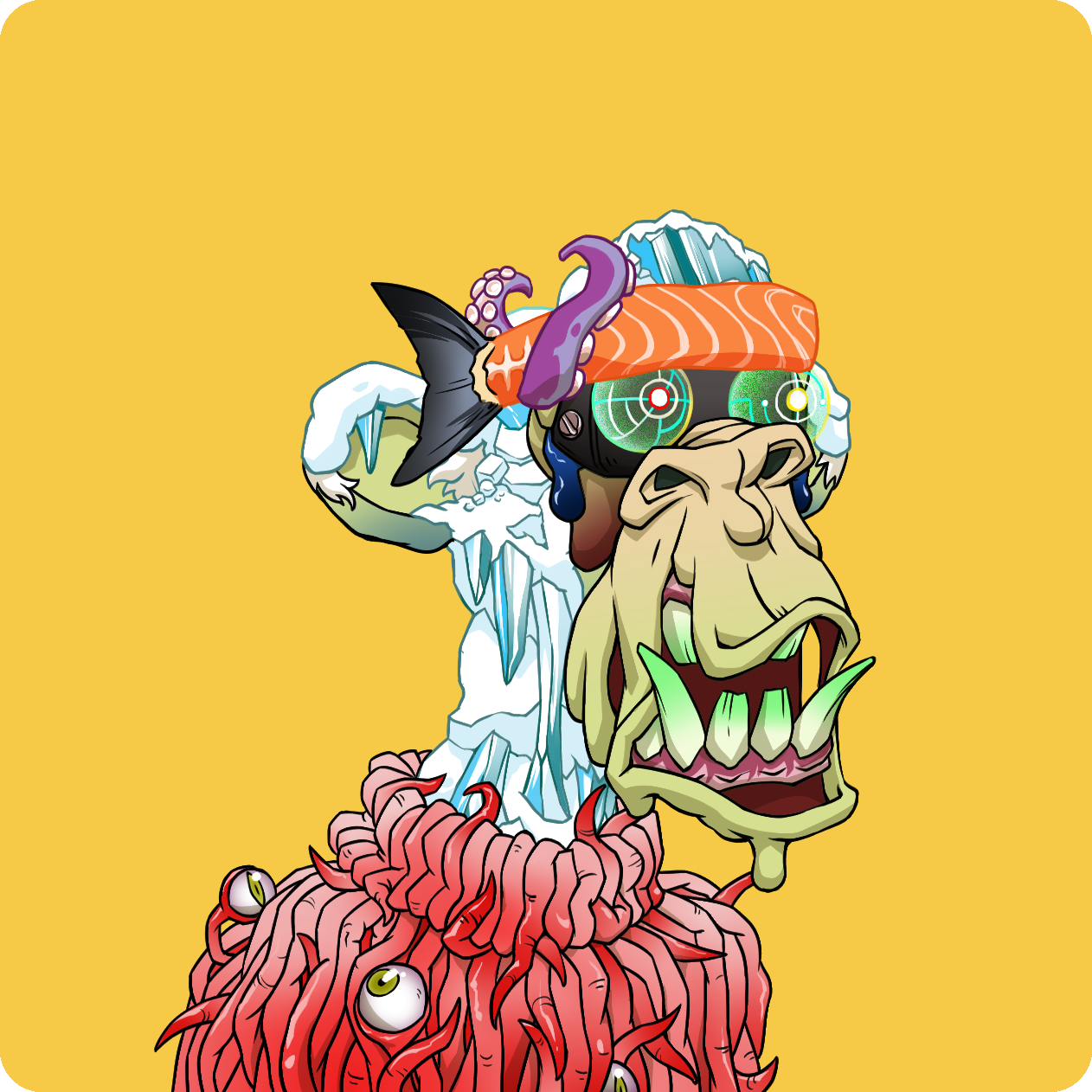 Yuga Labs - Mutant Ape Yacht Club - NFT # 459