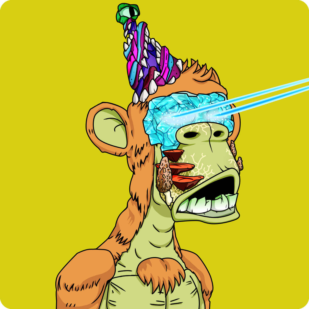 Yuga Labs - Mutant Ape Yacht Club - NFT # 24970